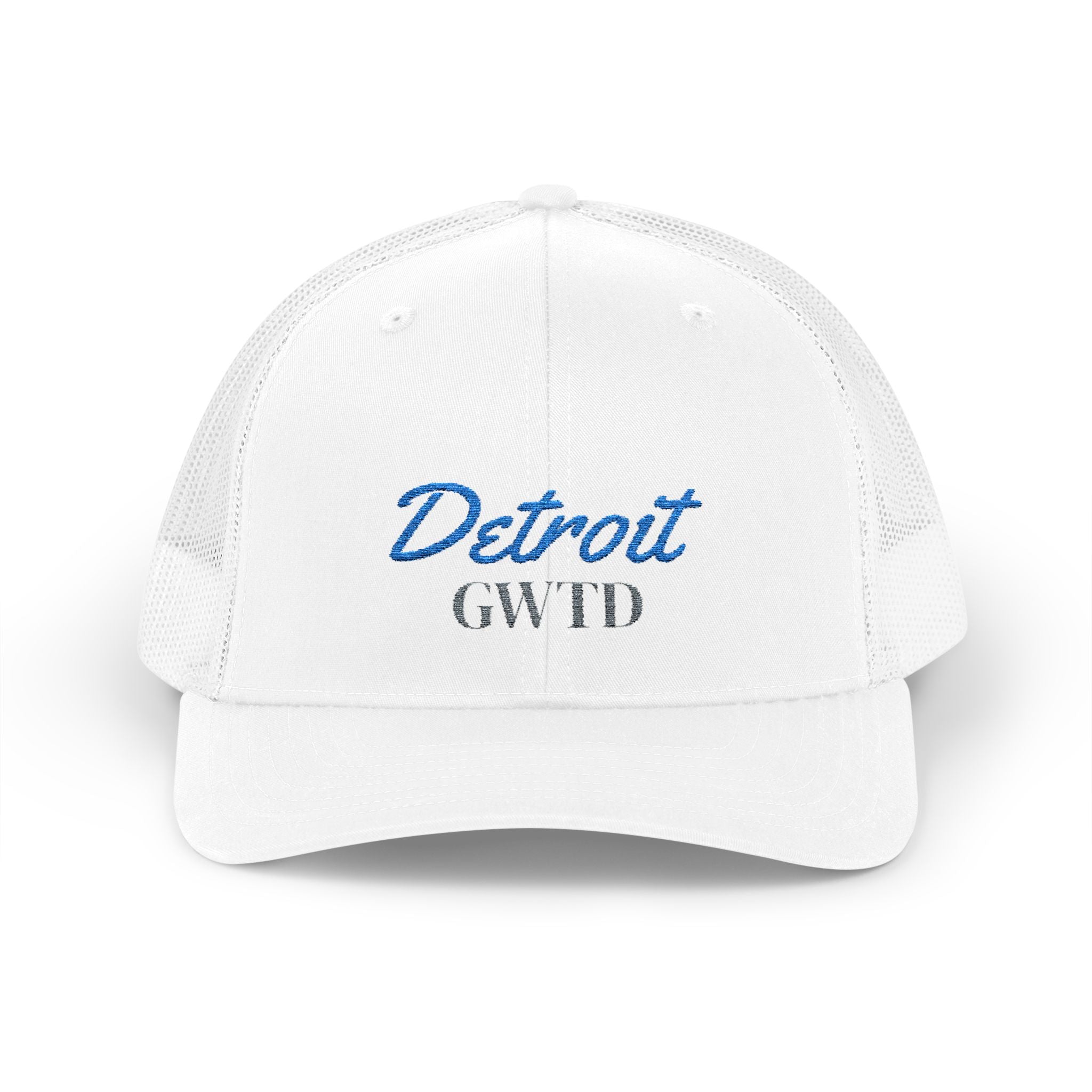 Detroit Snapback Trucker Cap