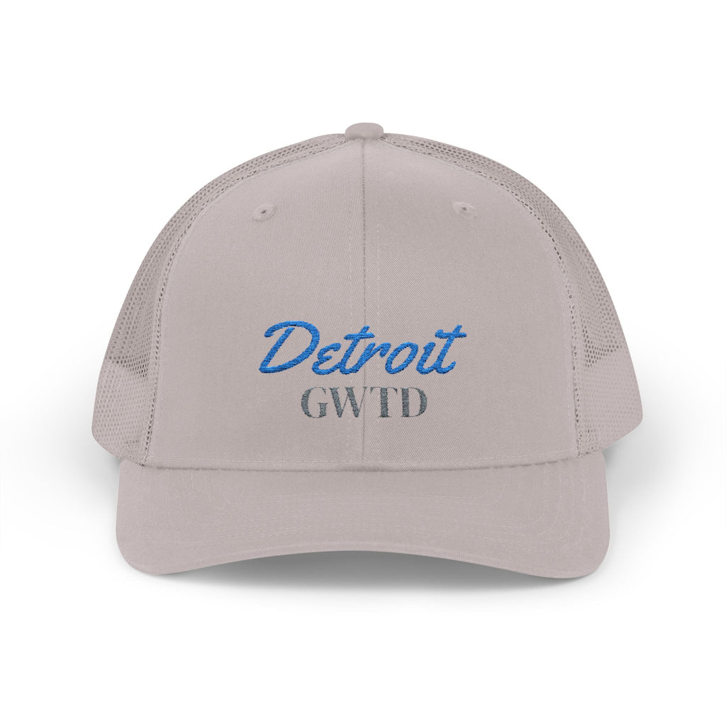 Detroit Snapback Trucker Cap